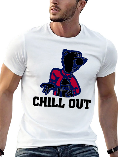 Chill Out Icee Tee - Mens Black Graphic T-Shirt