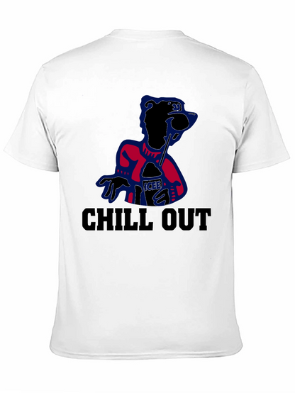Chill Out Icee Tee - Mens Black Graphic T-Shirt