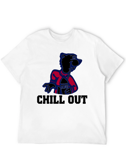 Chill Out Icee Tee - Mens Black Graphic T-Shirt