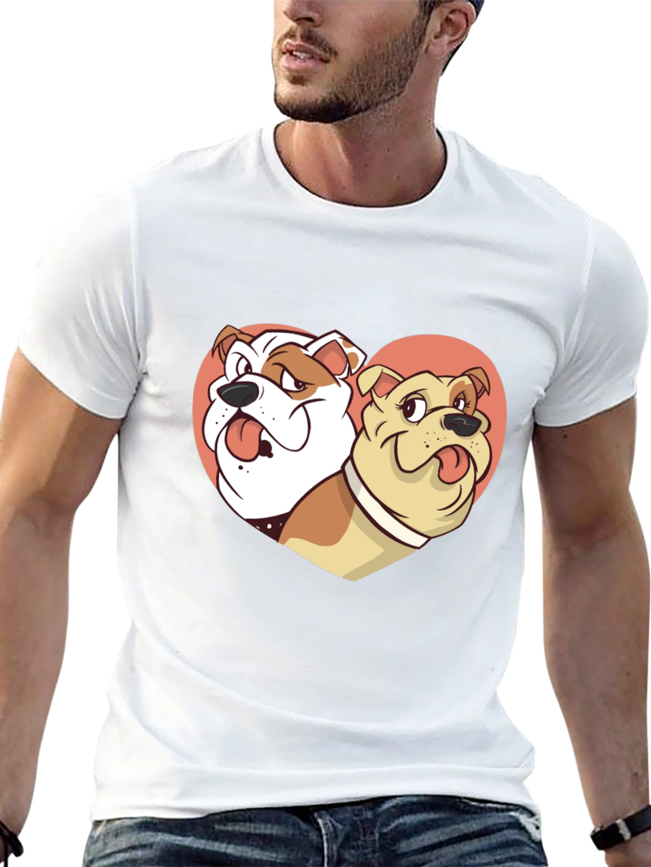 Bulldog Lover Black Tee