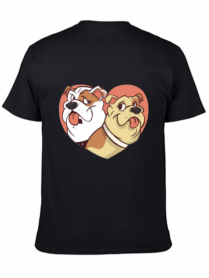 Bulldog Lover Black Tee