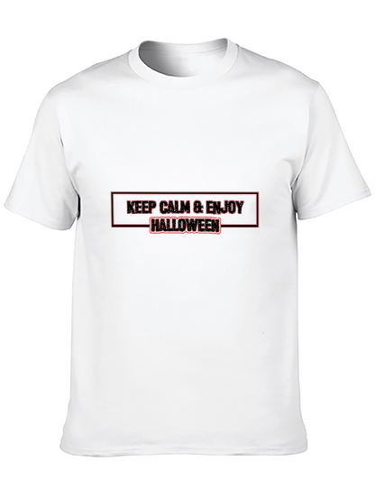 Keep Calm & Enjoy Halloween T-Shirt