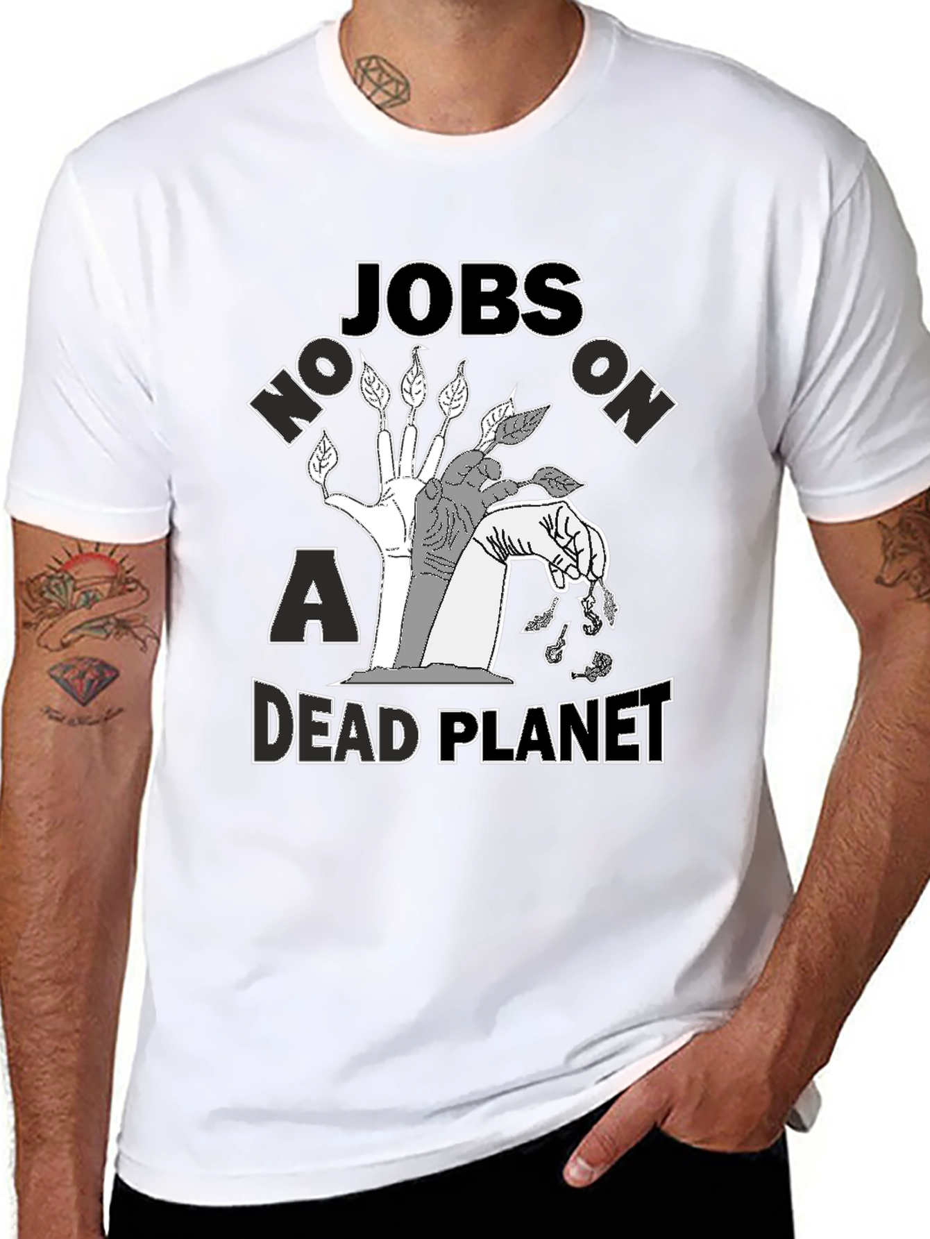 Jobs on a Dead Planet Graphic T-Shirt