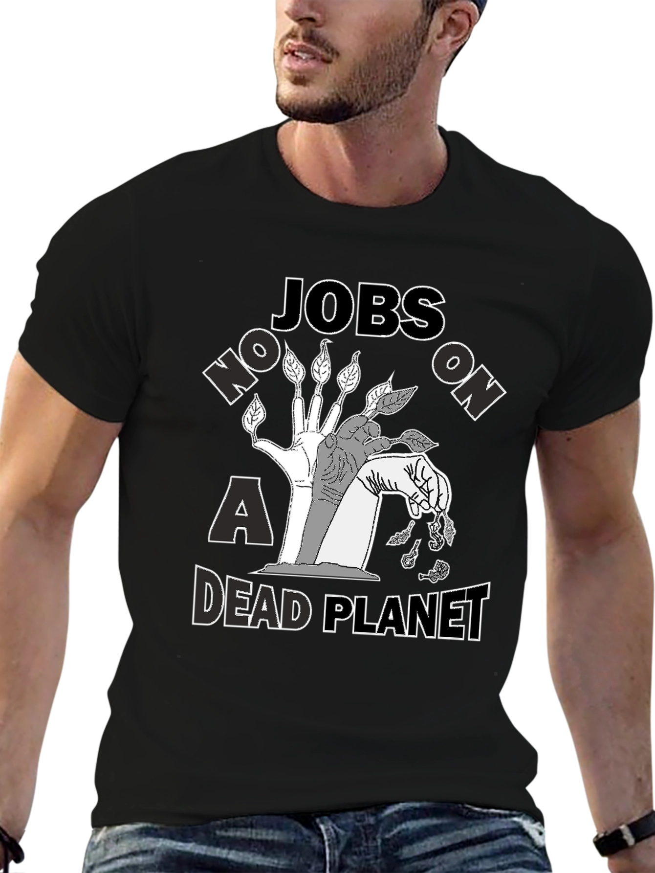 Jobs on a Dead Planet Graphic T-Shirt