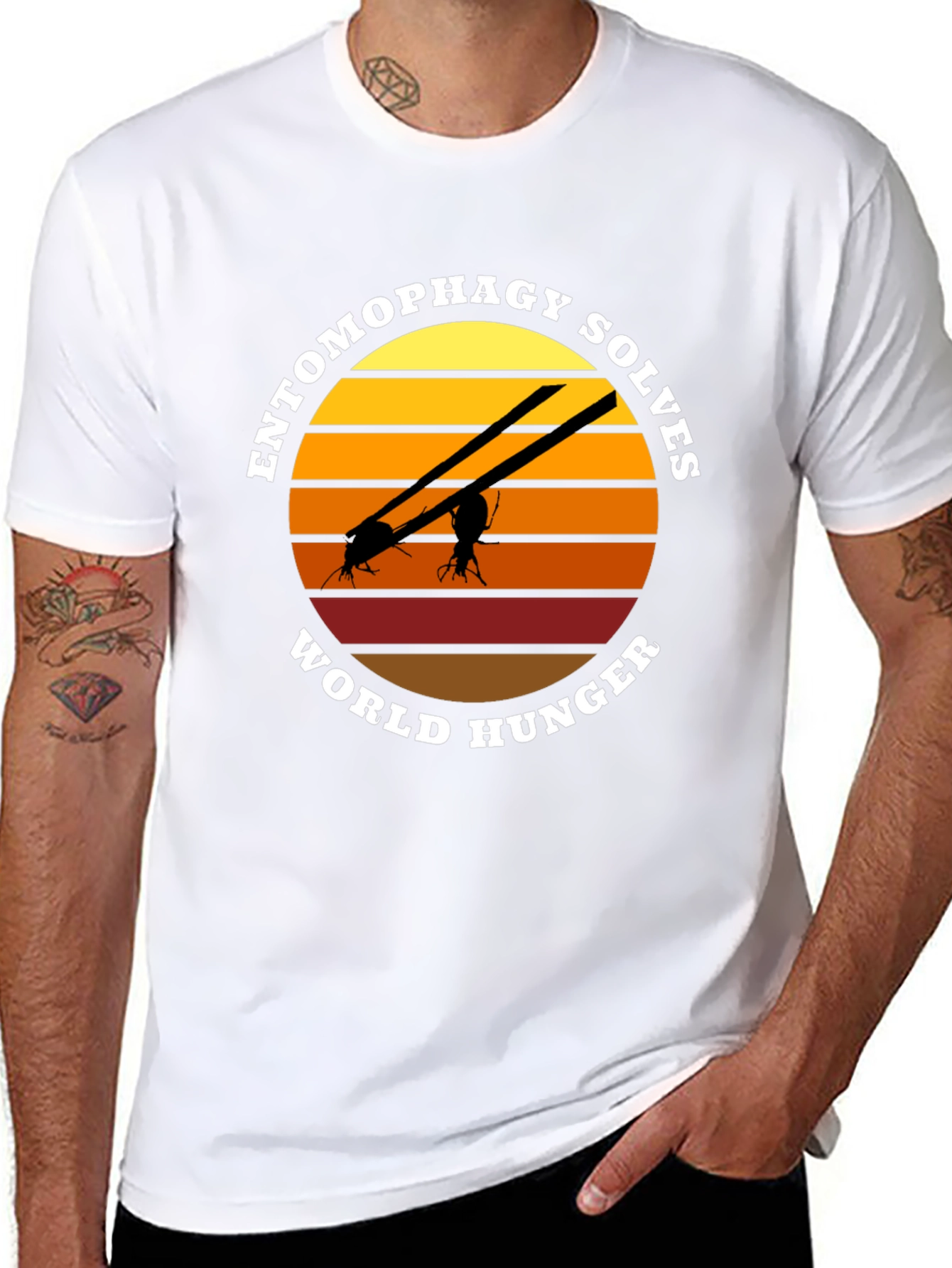Entomophagy Solves World Hunger T-Shirt