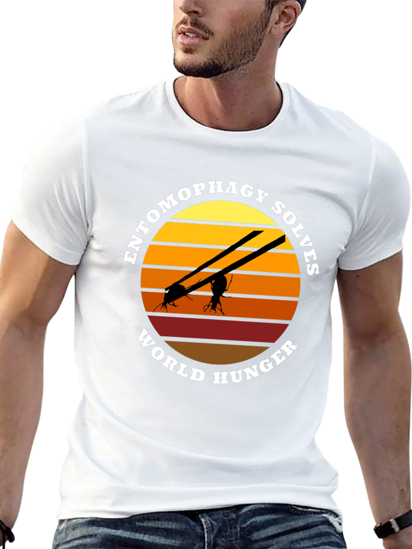Entomophagy Solves World Hunger T-Shirt