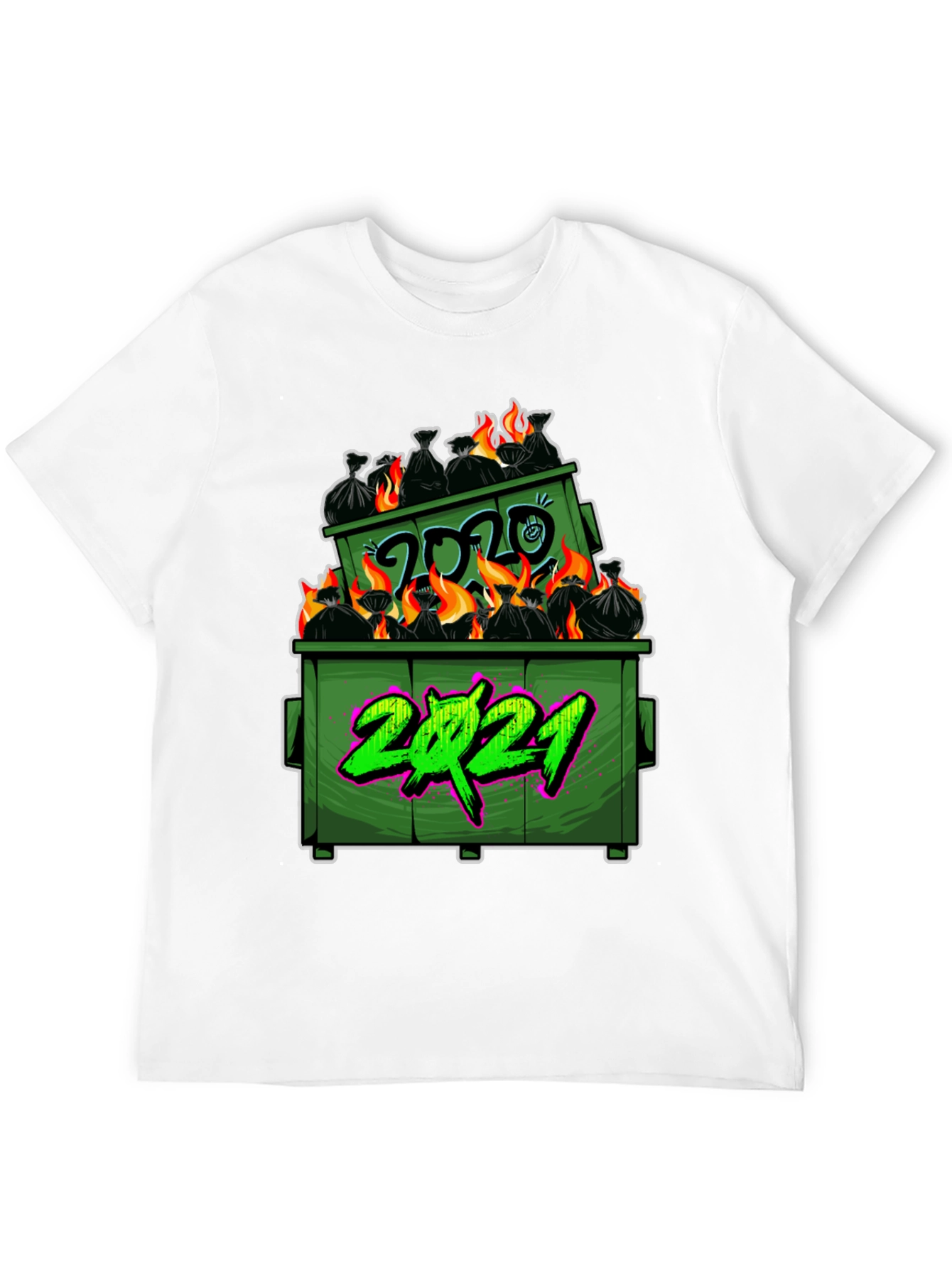 Dumpster Fire 2020-2021 Graphic T-Shirt