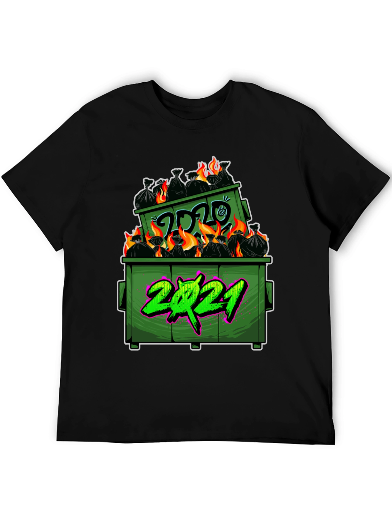 Dumpster Fire 2020-2021 Graphic T-Shirt