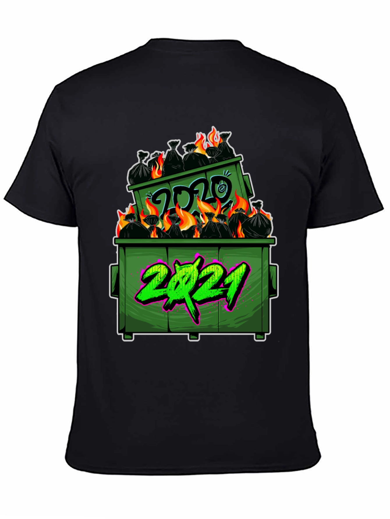 Dumpster Fire 2020-2021 Graphic T-Shirt