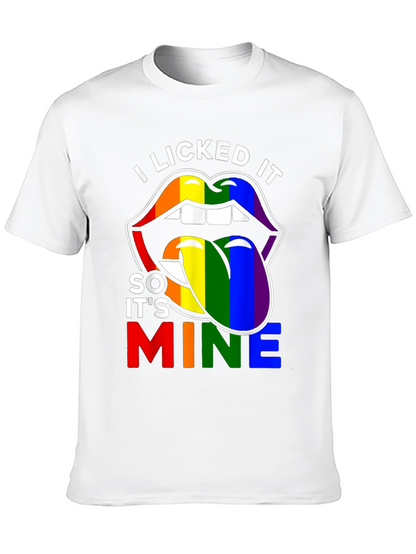 I Licked It So Its Mine Pride T-Shirt