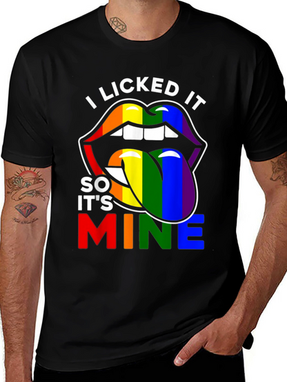 I Licked It So Its Mine Pride T-Shirt