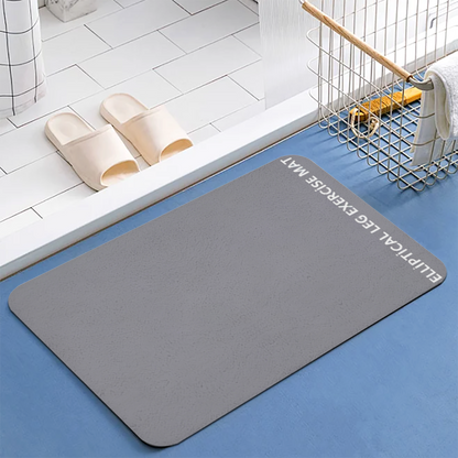 Elliptical Trainer Fitness£üElliptical Trainer Fitness Equipment Diatomite Mat, Shock?Absorbing Non?Slip Exercise Machine Floor Pad
