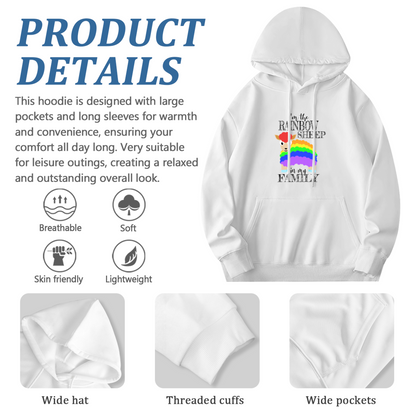 I'm the Rainbow Sheep Family' Hoodie