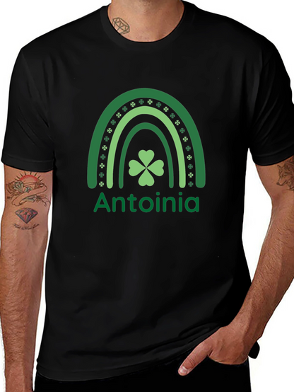 Antoinia St. Patricks Day Rainbow T-Shirt
