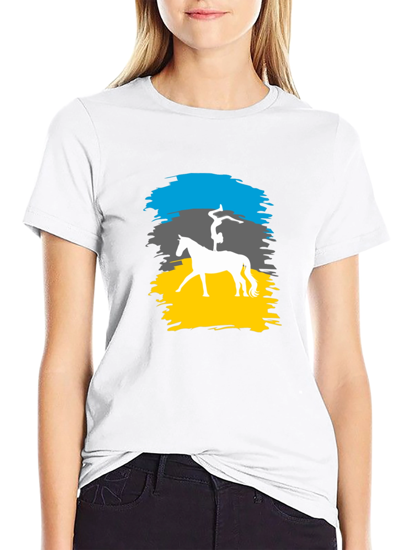 Equestrian Acrobatics Graphic Tee
