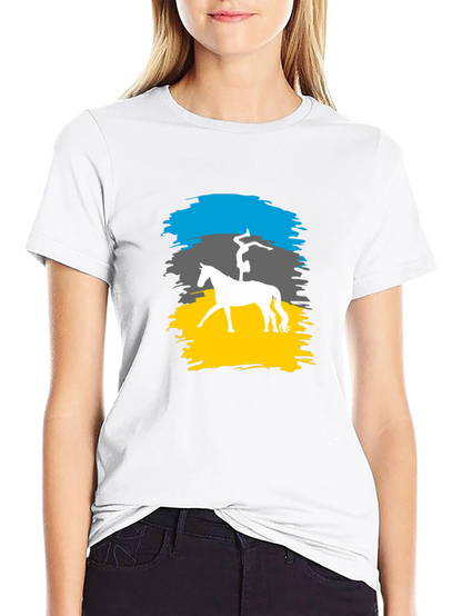 Equestrian Acrobatics Graphic Tee