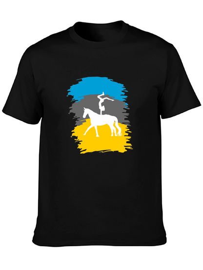 Equestrian Acrobatics Graphic Tee