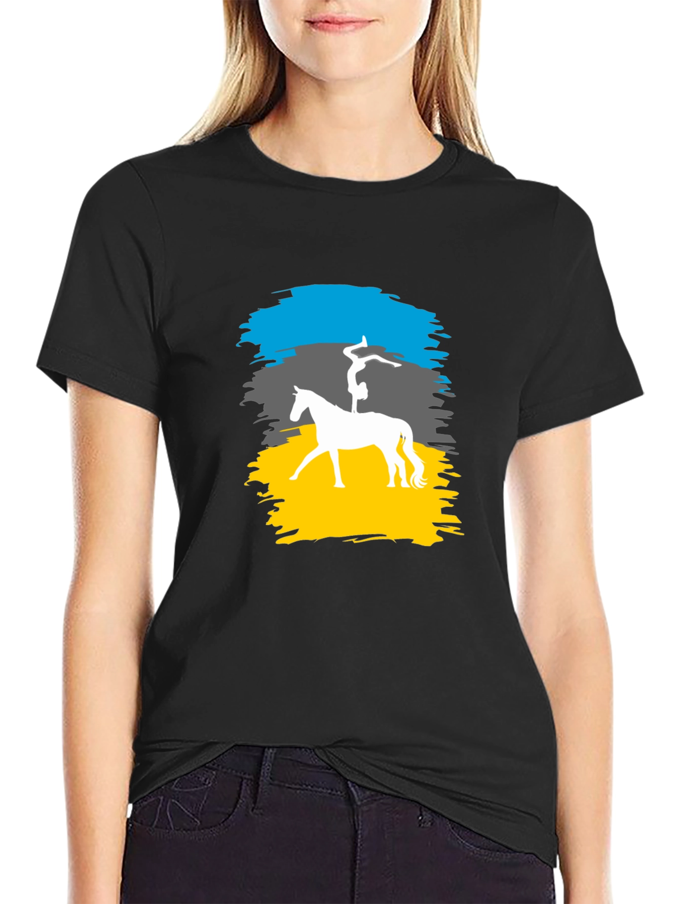 Equestrian Acrobatics Graphic Tee