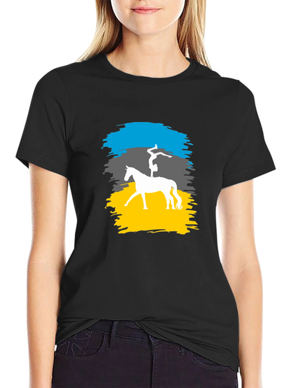 Equestrian Acrobatics Graphic Tee