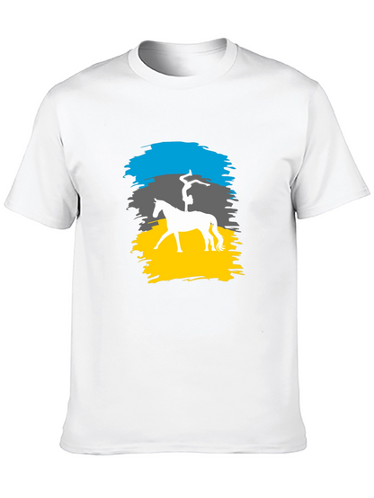 Equestrian Acrobatics Graphic Tee