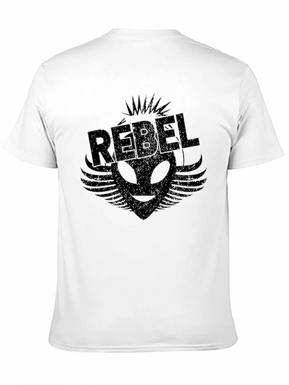 Rebel Alien Graphic T-Shirt - Soft Cotton Blend