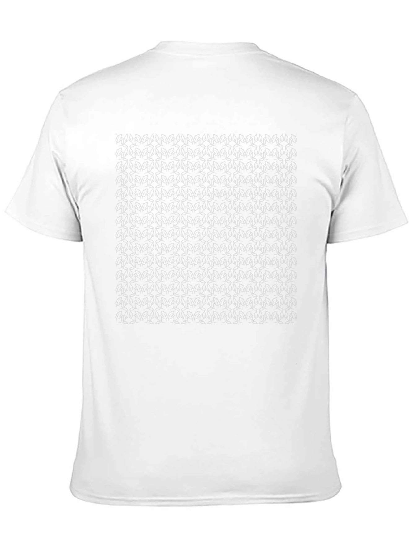 Geometric Pattern T-Shirt - Modern Black Tee