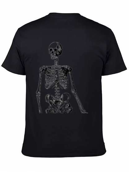 Skeleton Graphic T-Shirt - Dark Humor Apparel