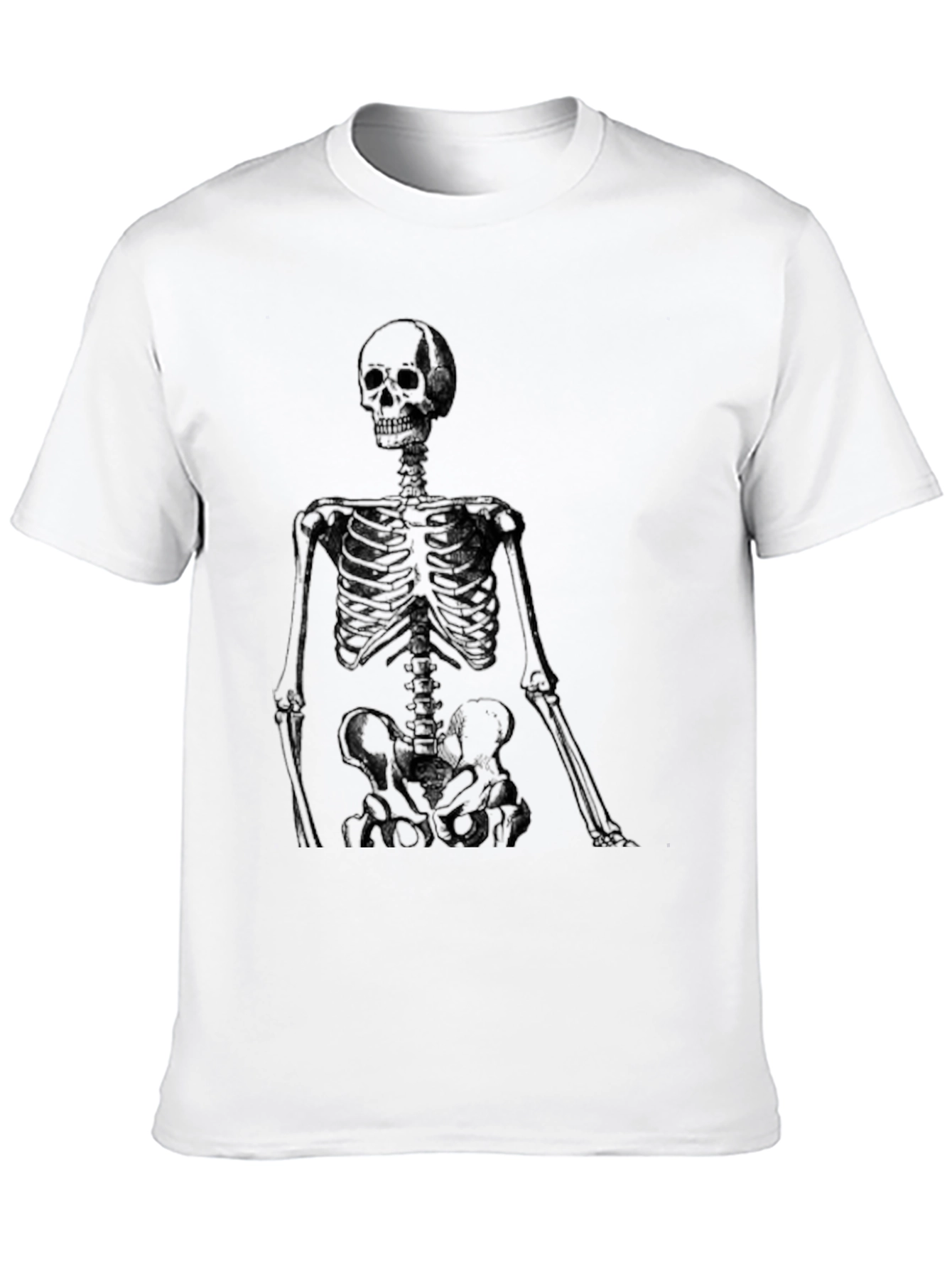 Skeleton Graphic T-Shirt - Dark Humor Apparel