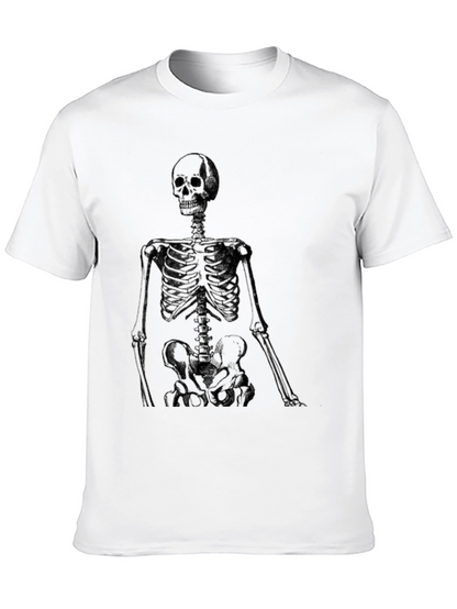 Skeleton Graphic T-Shirt - Dark Humor Apparel