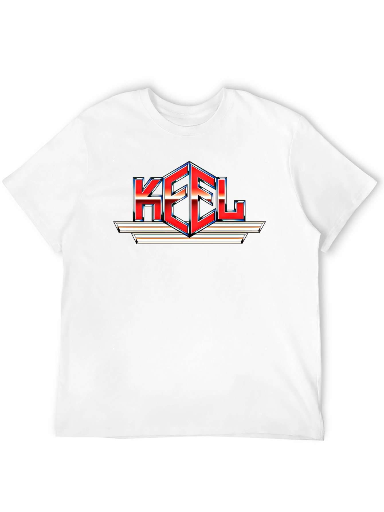 Keel Band T-Shirt - Black Metal Rock
