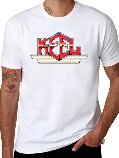 Keel Band T-Shirt - Black Metal Rock