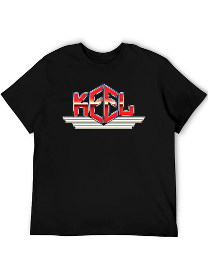 Keel Band T-Shirt - Black Metal Rock
