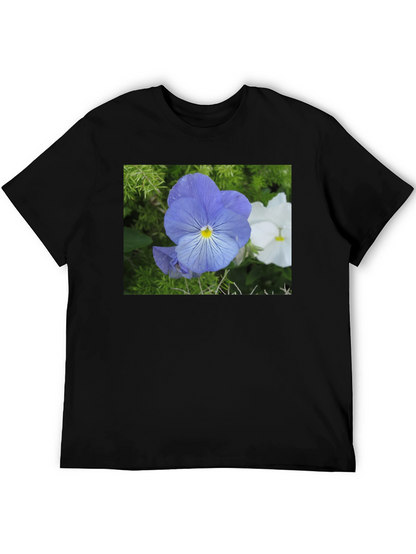 Floral Print Crew Neck T-Shirt