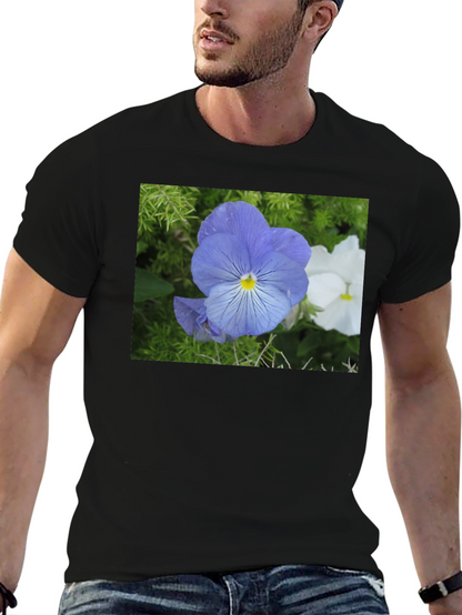 Floral Print Crew Neck T-Shirt
