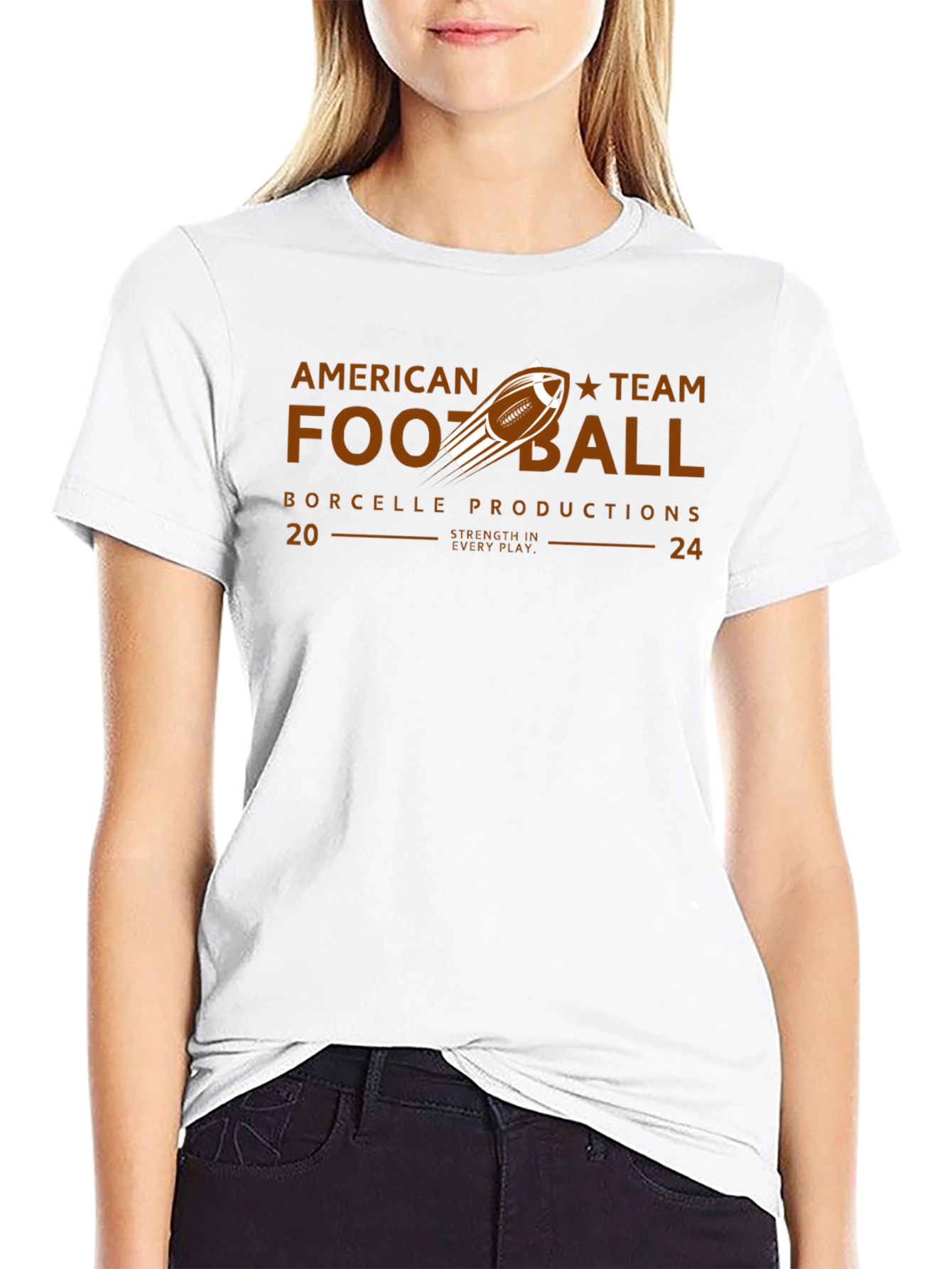 American Football Graphic Tee