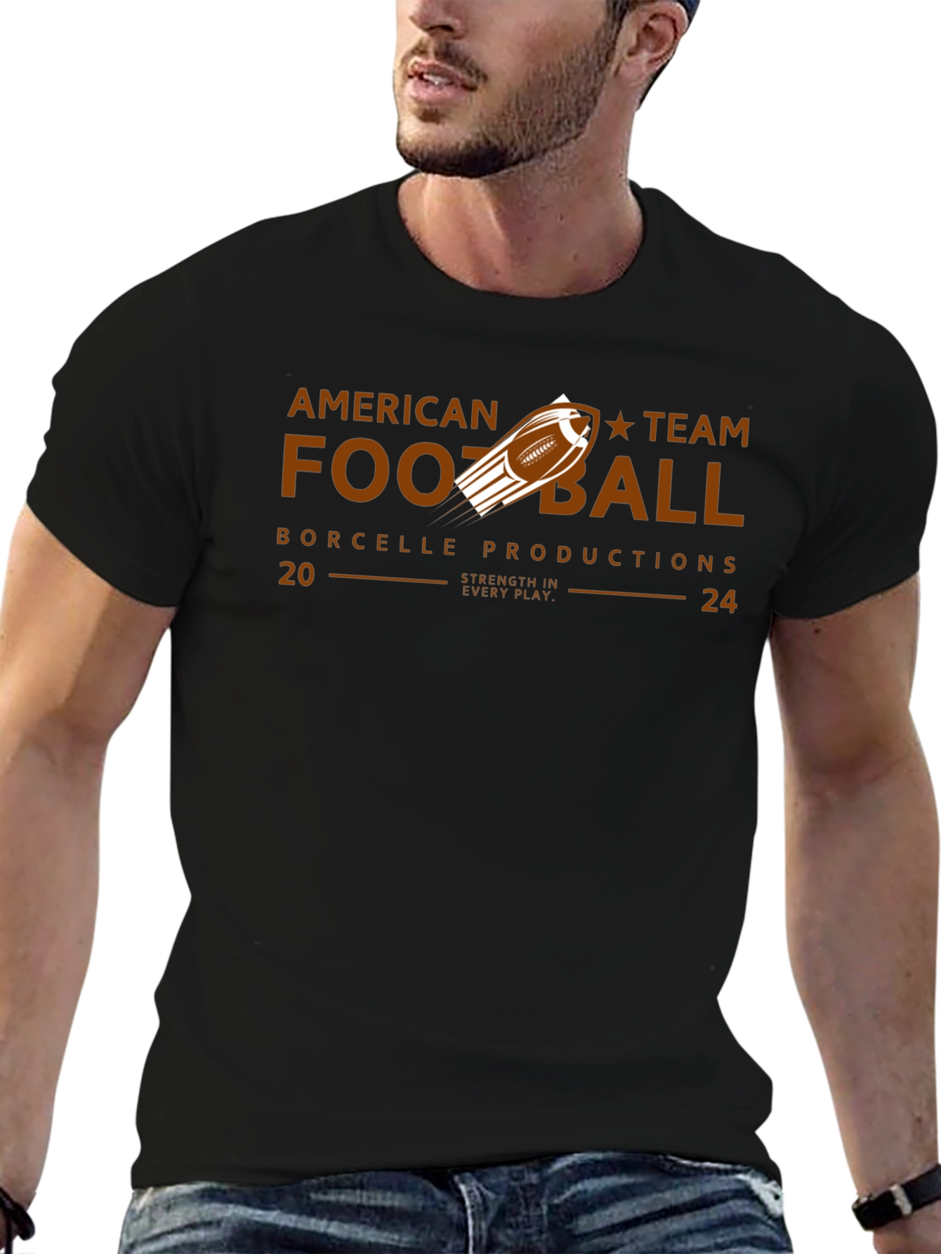 American Football Graphic Tee