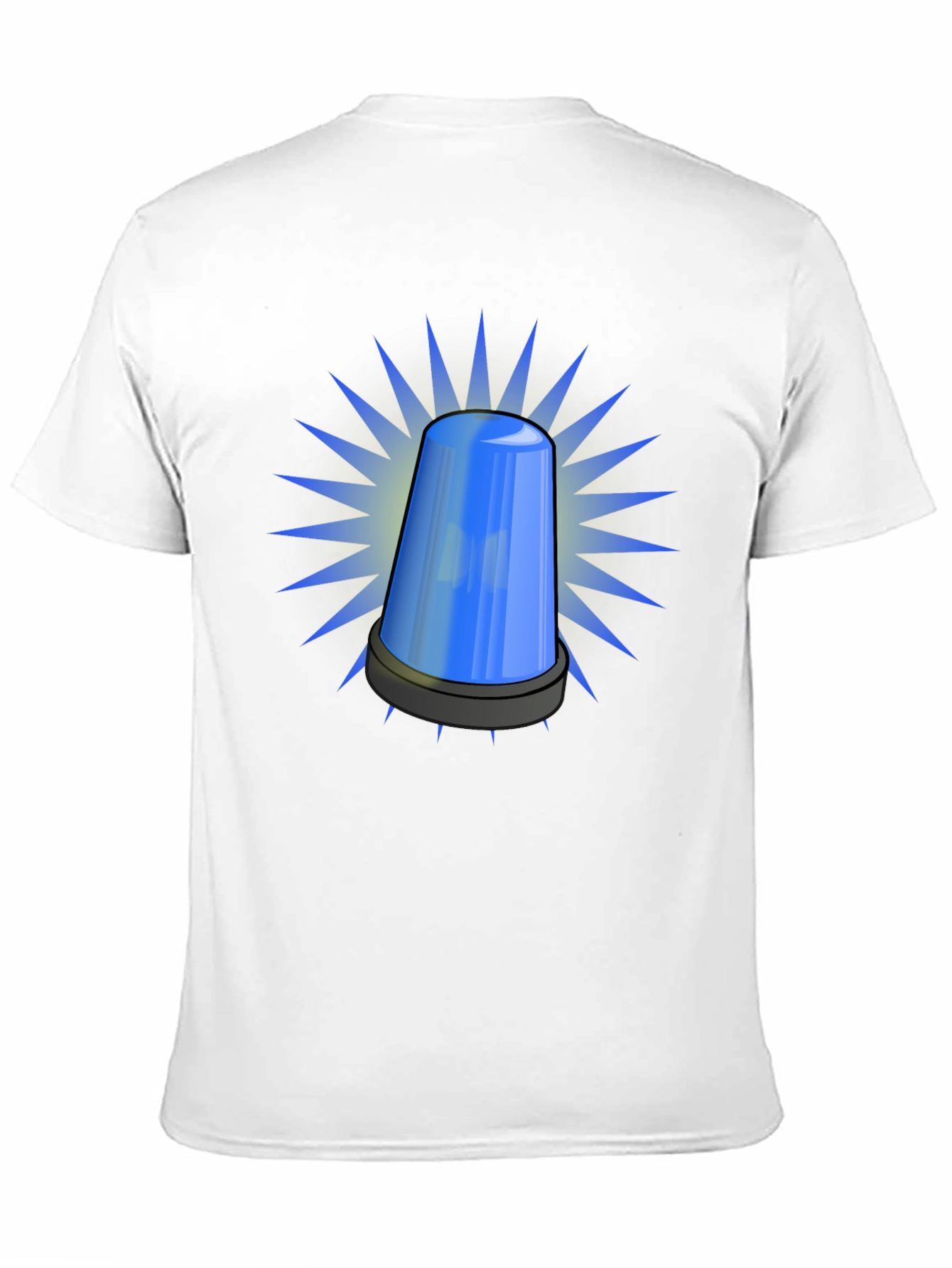 Blue Siren T-Shirt - Novelty Graphic Tee