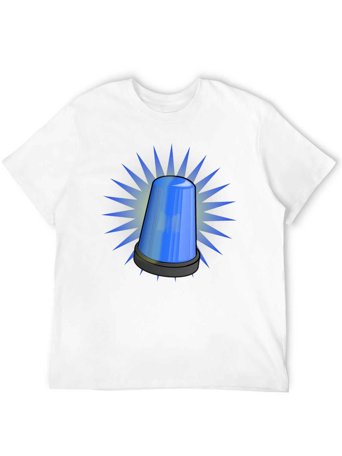 Blue Siren T-Shirt - Novelty Graphic Tee