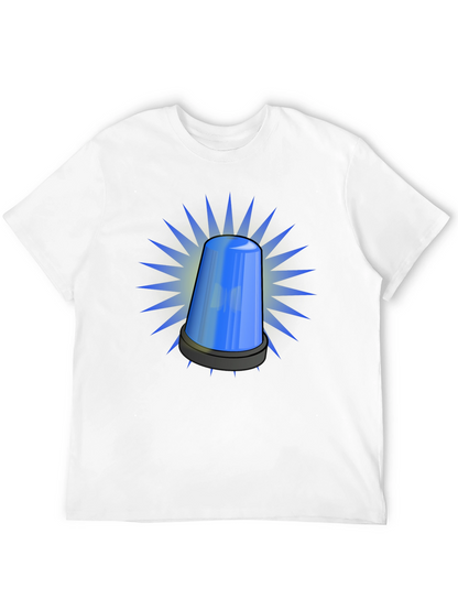 Blue Siren T-Shirt - Novelty Graphic Tee