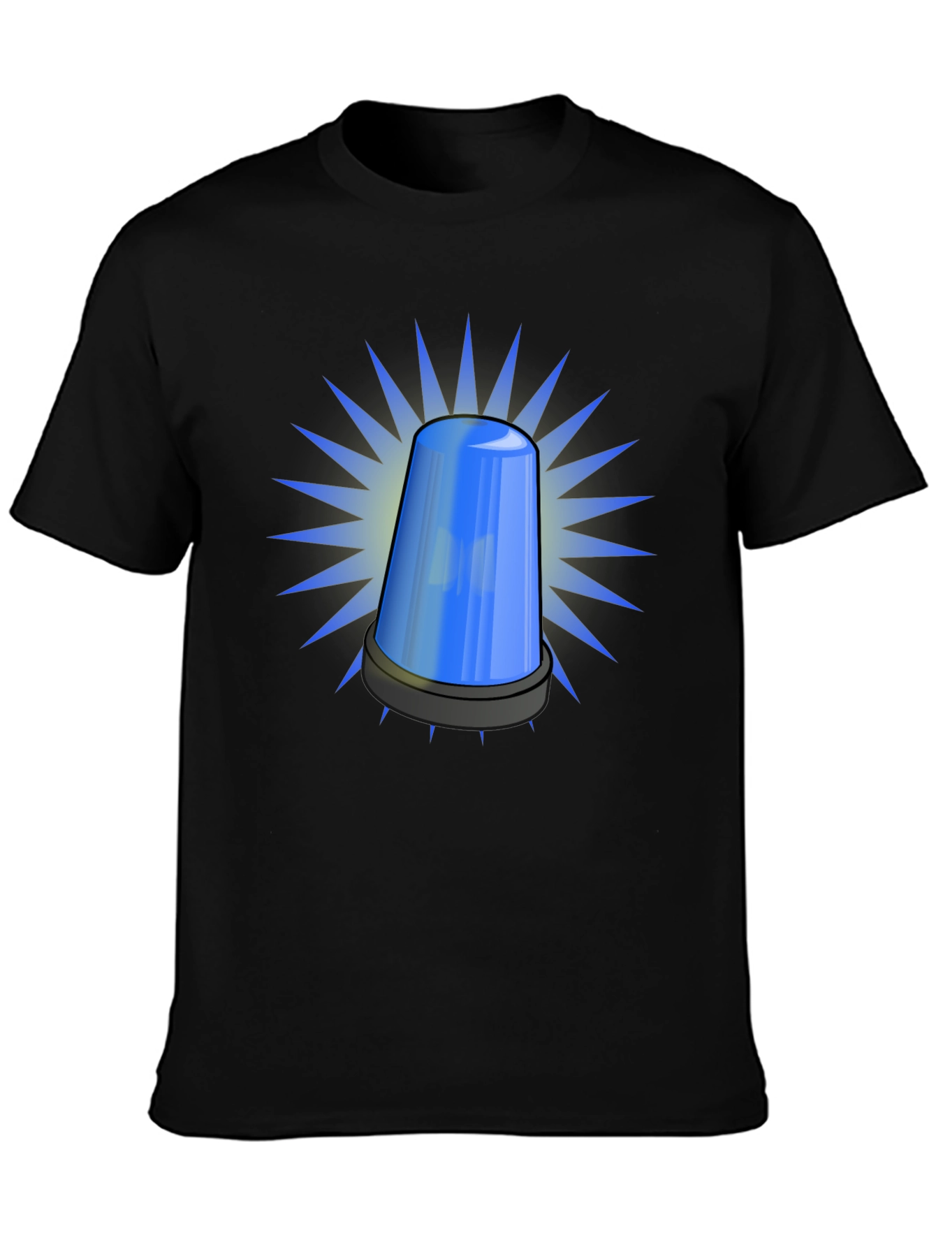 Blue Siren T-Shirt - Novelty Graphic Tee