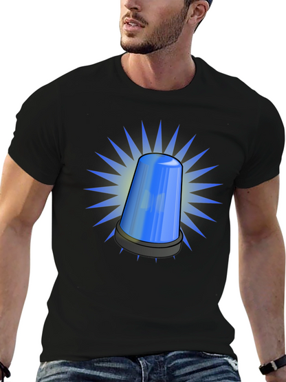 Blue Siren T-Shirt - Novelty Graphic Tee