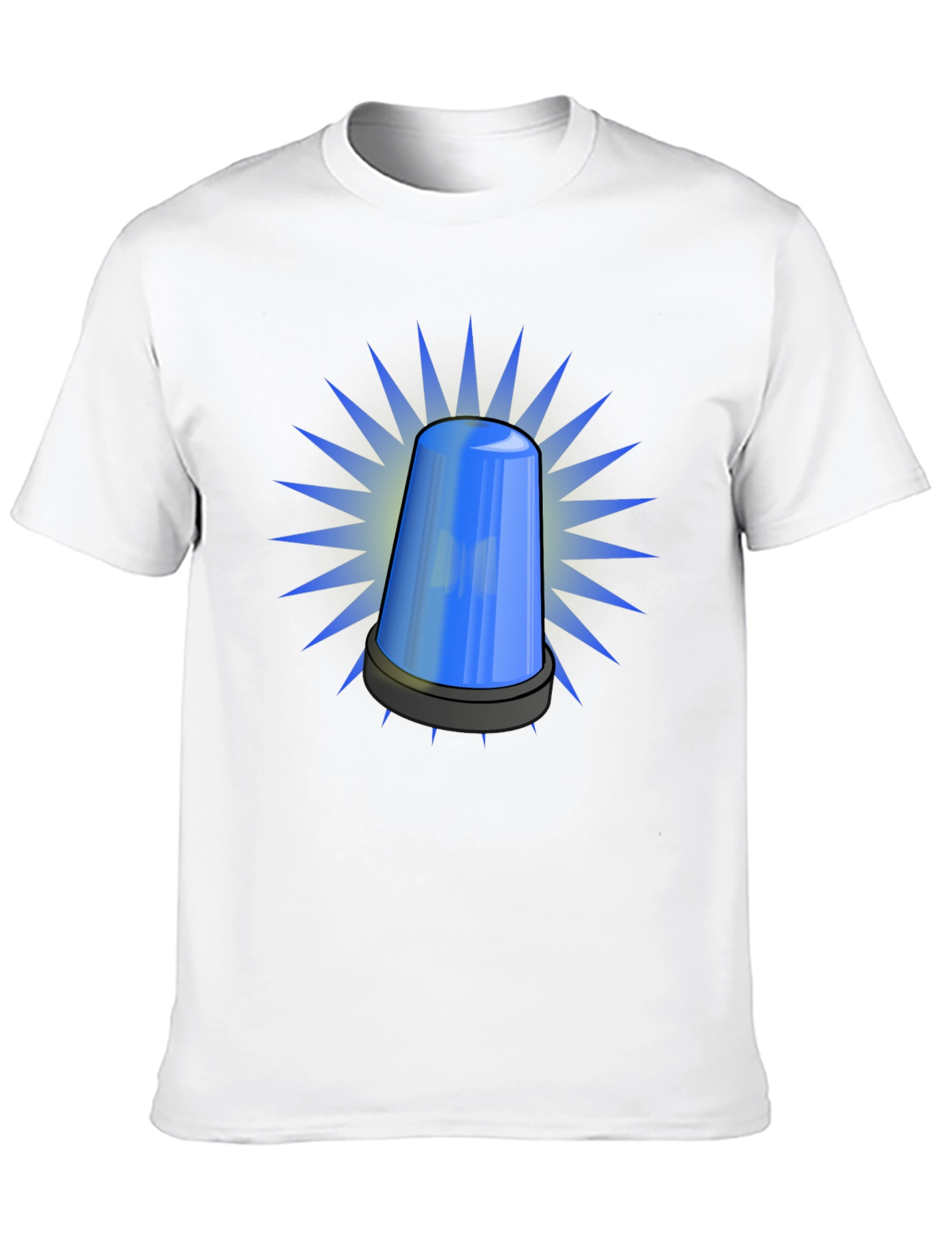 Blue Siren T-Shirt - Novelty Graphic Tee