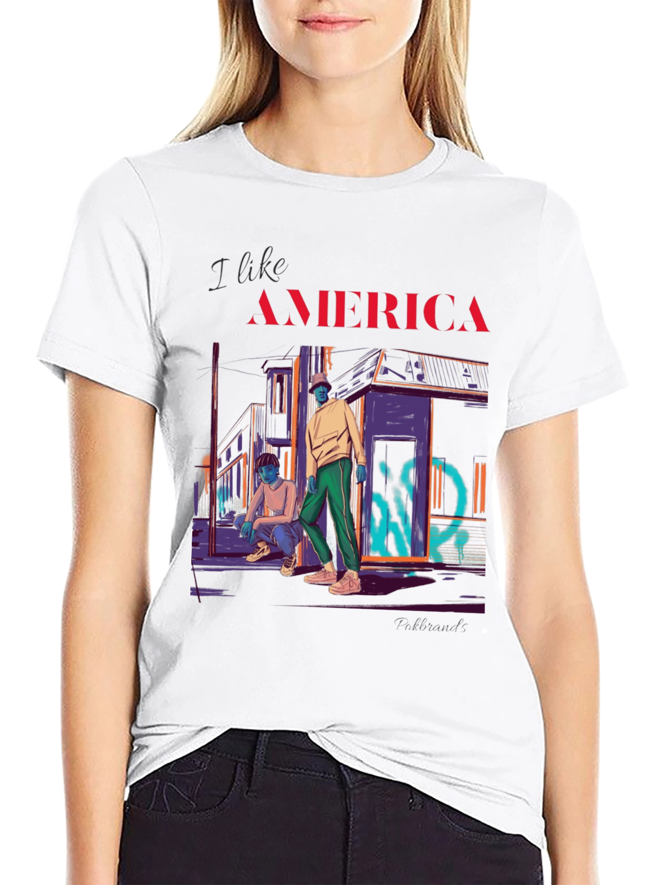 I Like America Graphic T-Shirt