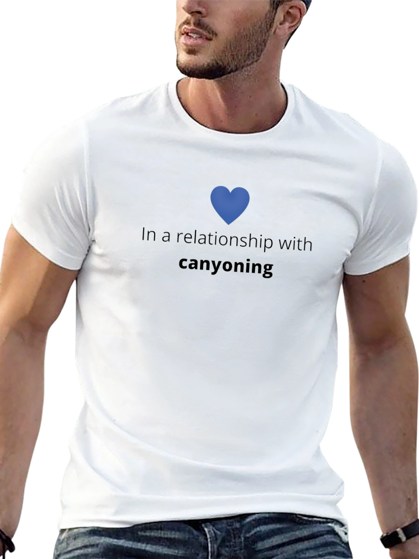 Canyoning Lover Black T-Shirt
