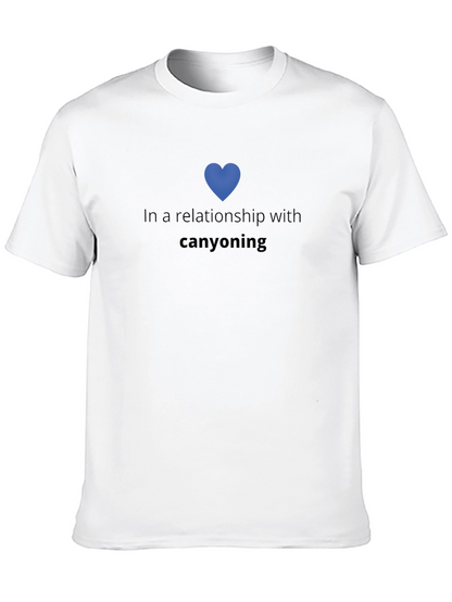 Canyoning Lover Black T-Shirt