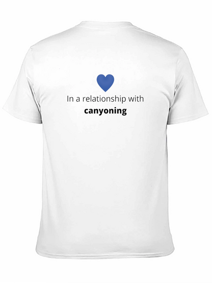 Canyoning Lover Black T-Shirt