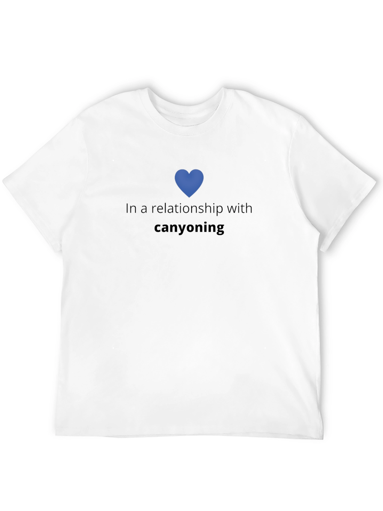 Canyoning Lover Black T-Shirt