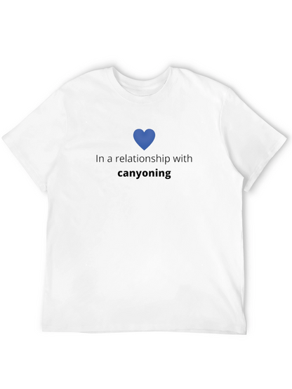 Canyoning Lover Black T-Shirt