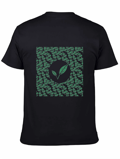 Nature Inspired Black T-Shirt