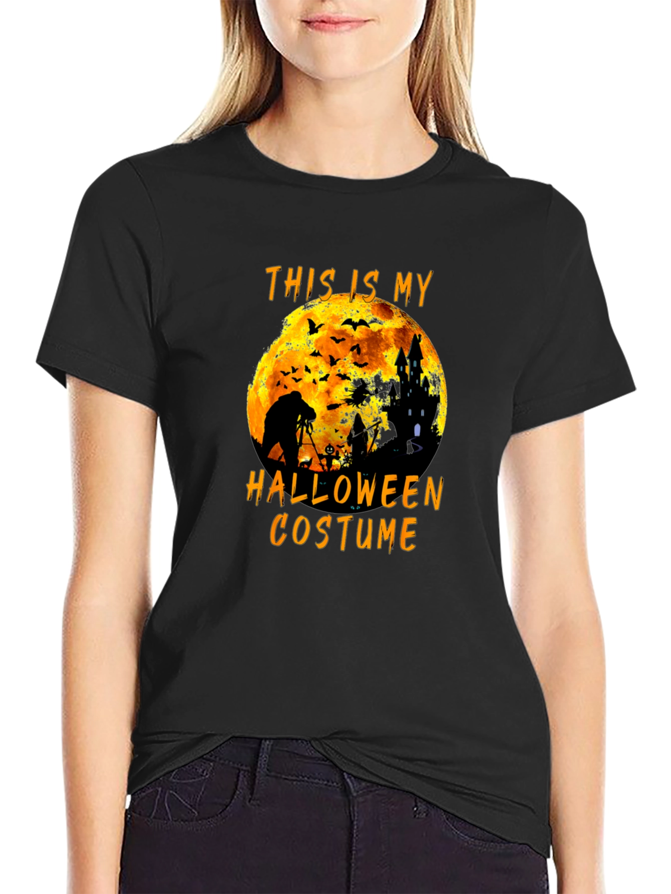 Halloween Costume Graphic Tee